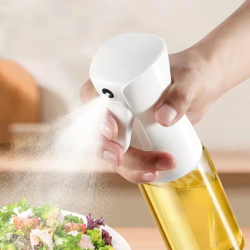 200ml 300ml Oil Spray Bottle Kitchen Cooking Barbecue Olive Oil Dispenser Camping Baking Vinegar Soy Sauce Spray Containers view 3