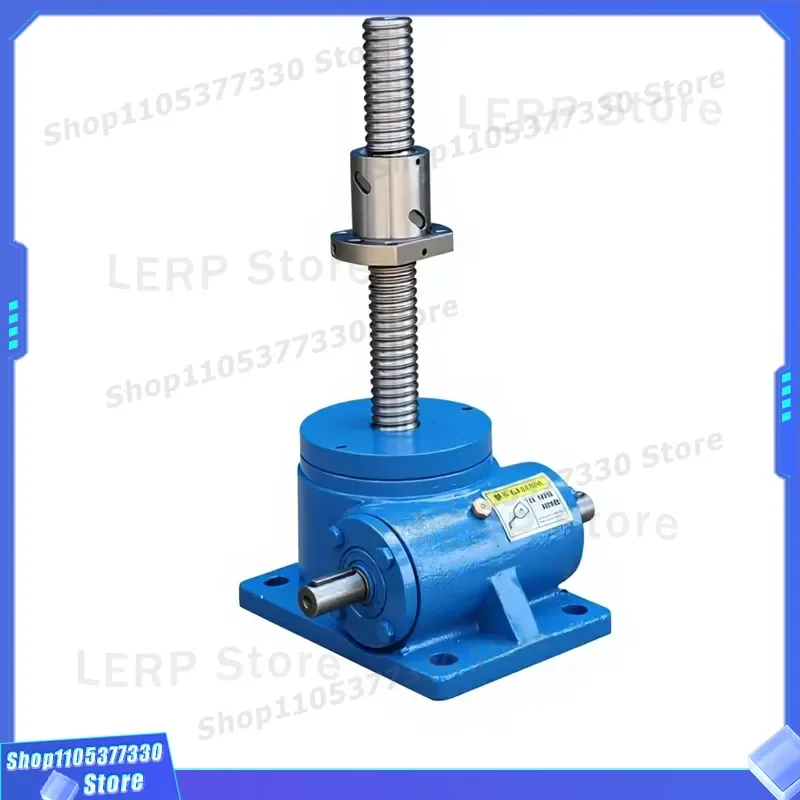 SWL Series Vertical Platform Spiral Lift Worm Gear 8:1 Ratio Custom Industrial Hoist for Heavy Duty Lifting Equipment
