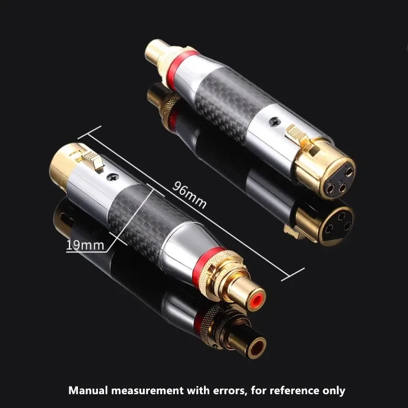 Конвертер XLR 3-контактный разъем RCA Женский высококачественный аудиоадаптер Динамик Усилитель мощности Разъем RCA Микрофон Разъемы XLR