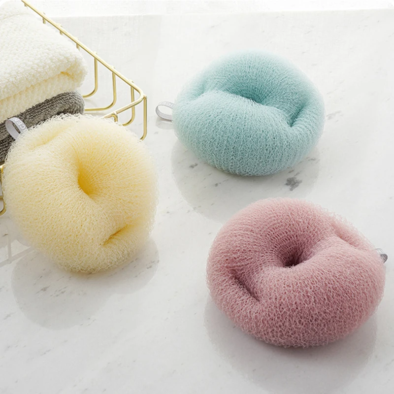 

Exfoliating Scrub Shower Sponge Exfoliator Massager Deep Cleaning Bathing Tools Japanese Massage Bath Ball Scrubbing Brush