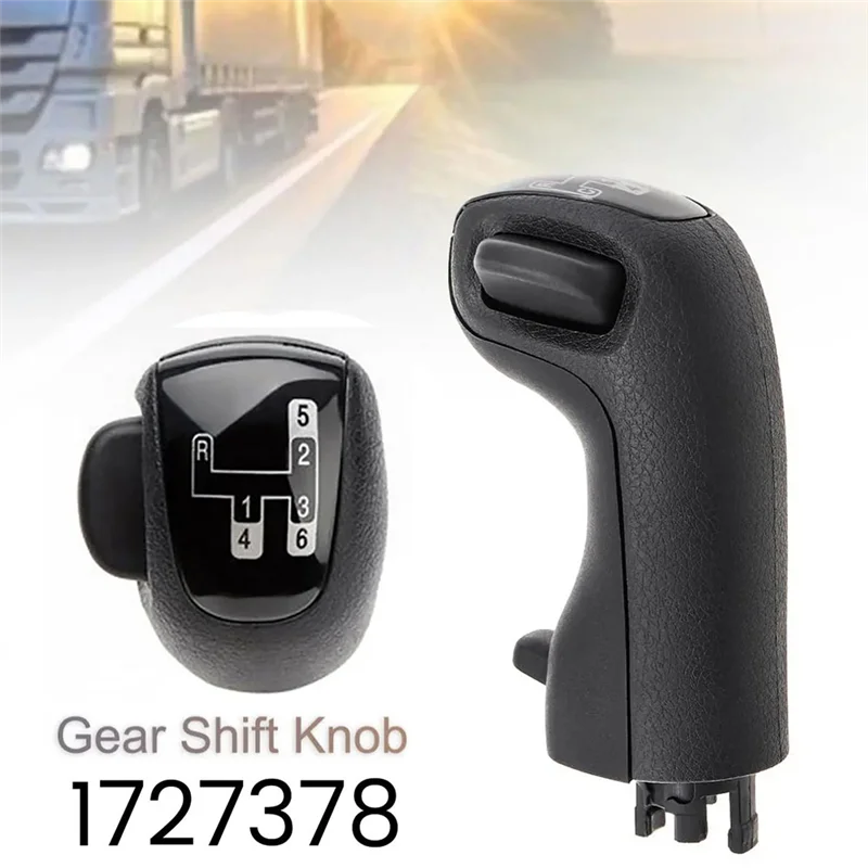 Manual 6 SPEED+R Gear Shift Knob Gear Shifter Lever for Scania P G R T Series Truck 1727378 / 1919066