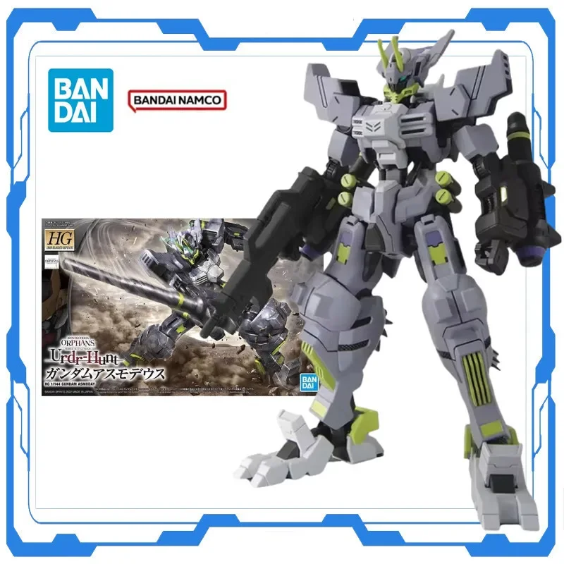 

Bandai Genuine Gundam Anime Model HG 1/144 Gundam Iron-Blooded IBO 043 ASMODAY Figures Puzzle With Water Stickers Toys Gift