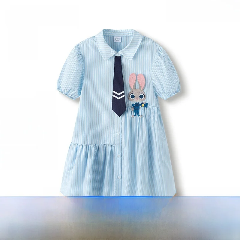 ip-barabara-girls-irt-dr-children's-summer-stripe-cotton-casual-mid-waist-ort-sve-midi-skirt-dr