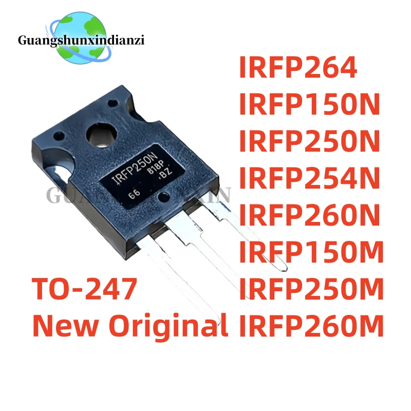 5PCS IRFP150N IRFP150M IRFP250N IRFP250M IRFP260N IRFP260M IRFP254N IRFP264 TO-247 New Original MOS Field effect tube In Stock
