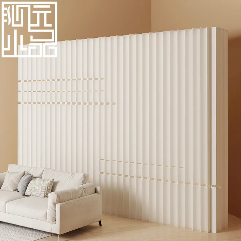 Folding Screen Room Divider Partition Wall for Office Hallway Live Stream Background Exhibition