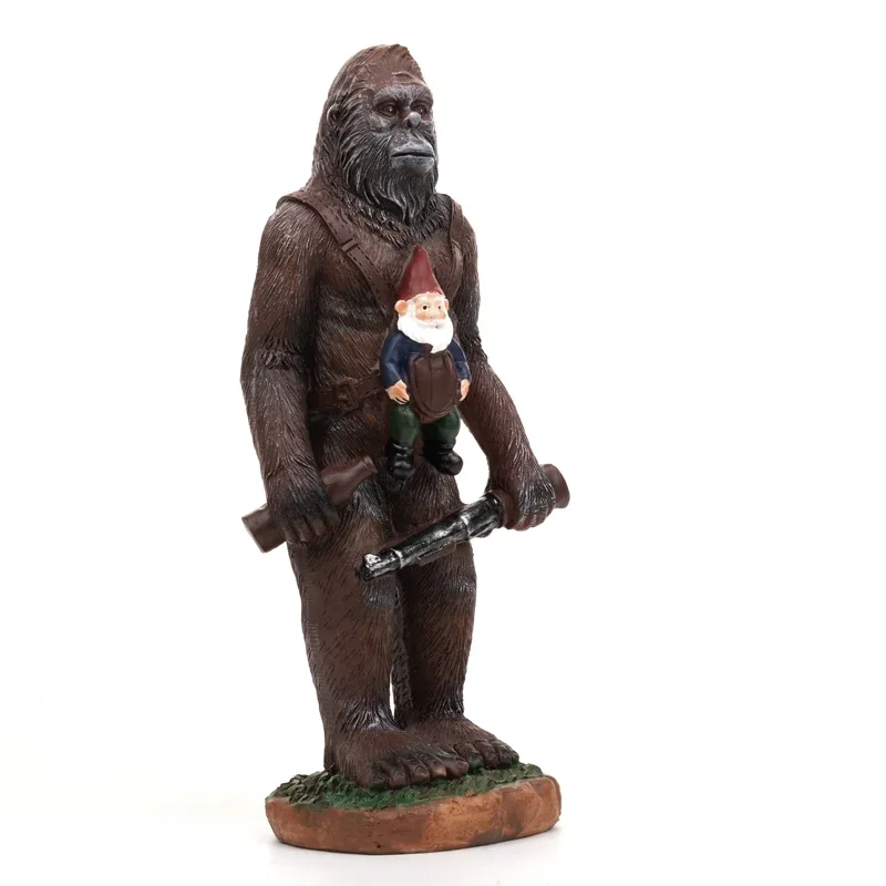 

Originality Gorilla Dwarf Home Resin Sculpture Art Living Room Bedroom Table Decoration Crafts Room Decoration Gifts