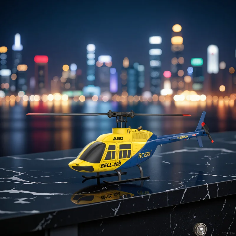 

RCERA A60 Air Pressure Fixed Height 4-Channel Remote Control Helicopter Toy Single Propeller Drop Resistant Model Christmas gift