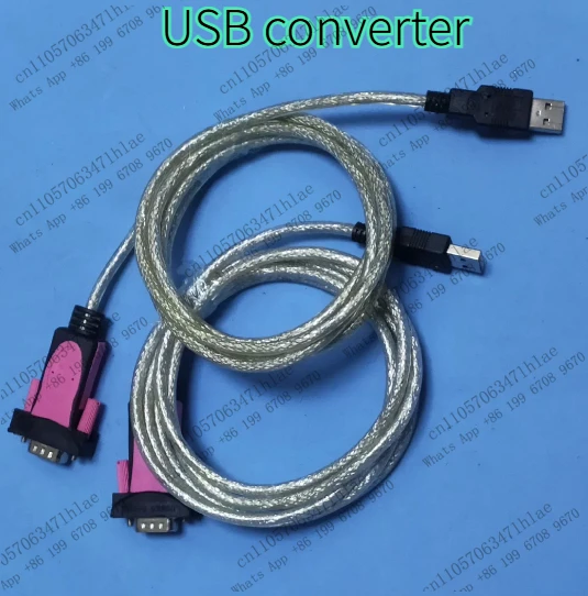 1pcs  USB to RS232 Serial Port Cable 9-Pin COM Industrial Grade USB Converter, Cable Length 1.8m cm, Tested OK