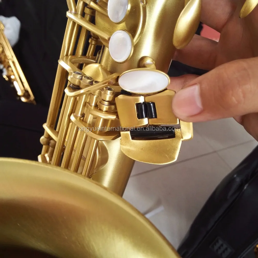 H80 Professional Brass Material Matt Lacquer Surface Professional Saxophone Tenor