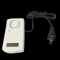 Automatic 220V Power Failure Alarm White 120db LED Power Cut Siren Indicator