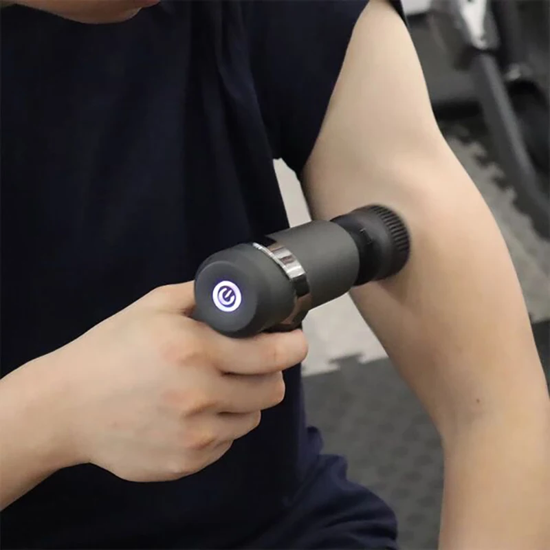 Elektrische massage gun heiße kalte kompresse tiefe entlasten muskeln entspannen stimulator vibrierende masaje gesundheit pflege salud körper