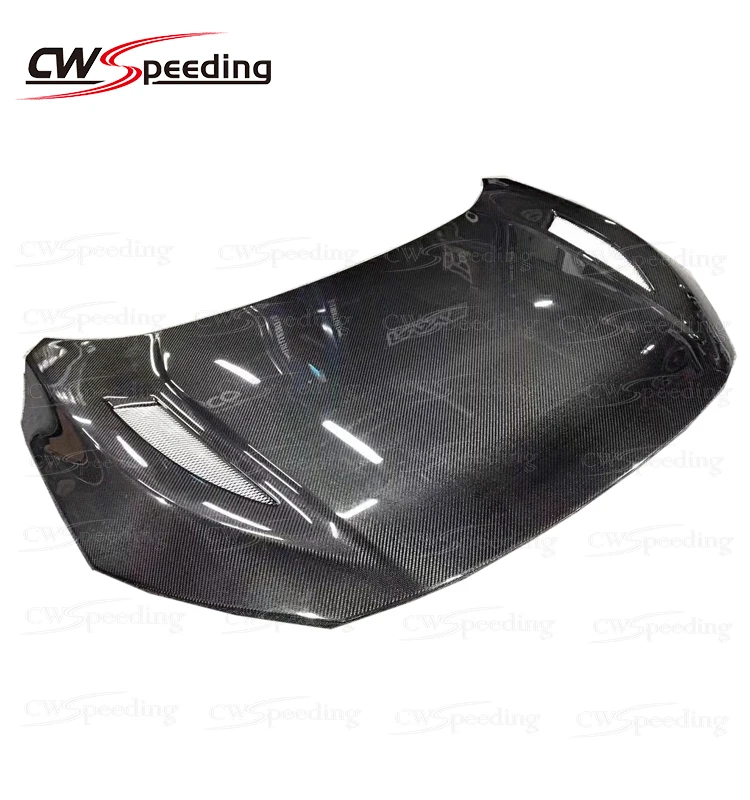 

2016-2017 SI STYLE CARBON FIBER ENGINE HOOD BONNET for HONDA CIVIC X 10TH GEN