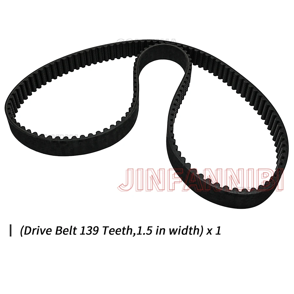 For Harley-Davidson 1997-2003 Touring Series, 139T, 1.5 Inch Width Drive Belt Replace 40024-97