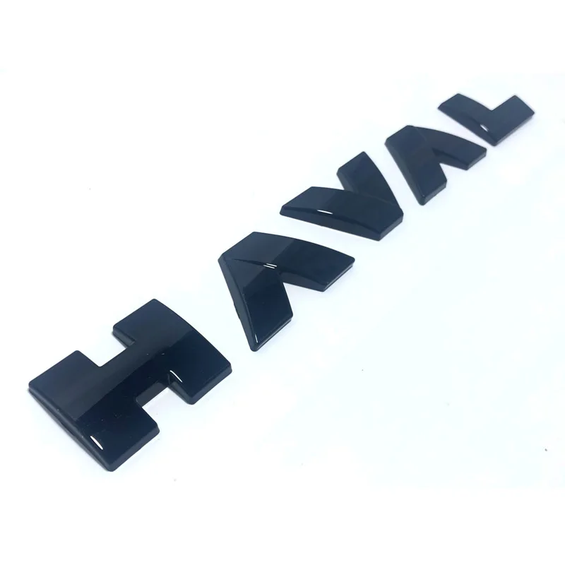 Front Grille Hood Logo Stickers For Haval H6 3rd DHT-PHEV 2023 Front Rear Trunk Styling Emblem Paste Car Accessories