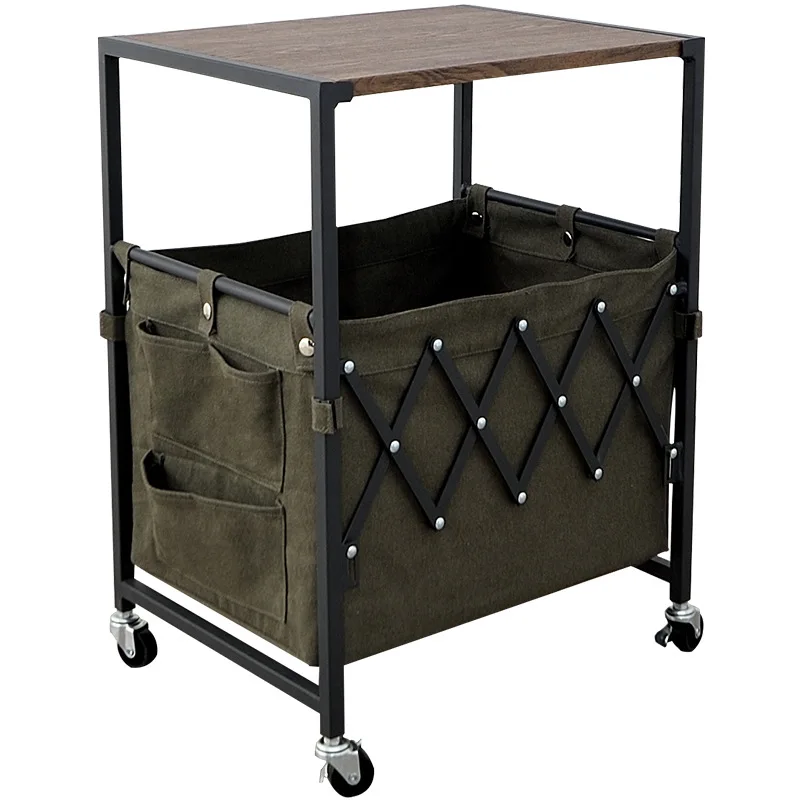 

Living room multi-functional sofa side few create your small coffee table trolley movable bedside table rack