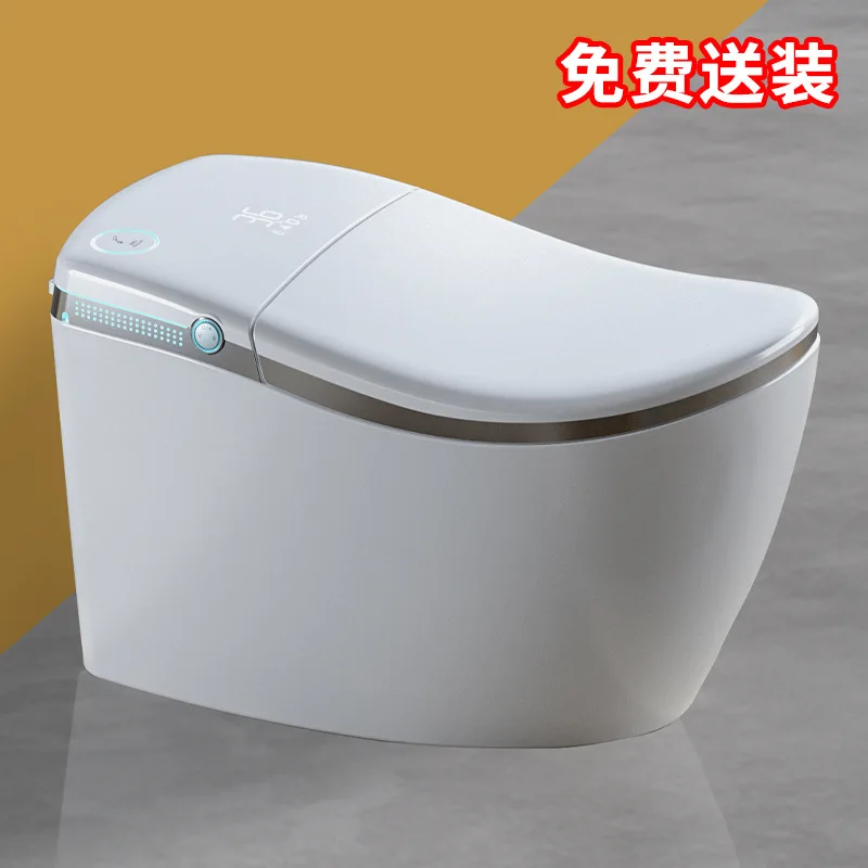 

New Type Yacht Intelligent Toilet Integrated Fully Automatic Flushing Induction Flip Top Instant Home Toilet Aromatherapy