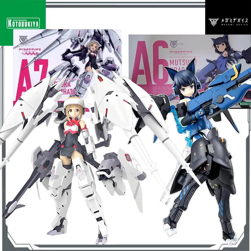 

Kotobukiya Original MEGAMI DEVICE NODOKA TAKAHATA&MUTSUMI KOASHI Anime Action Figure Assembly Model Toys Model Gifts for Boys