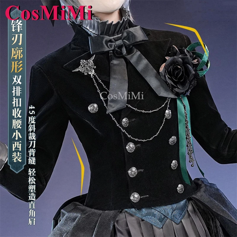 CosMiMi Anime Black Butler Ciel Phantomhive Cosplay Kostüm Die Black Rose Wunderschönes Kleid Karneval Party Rollenspiel Kleidung Neu