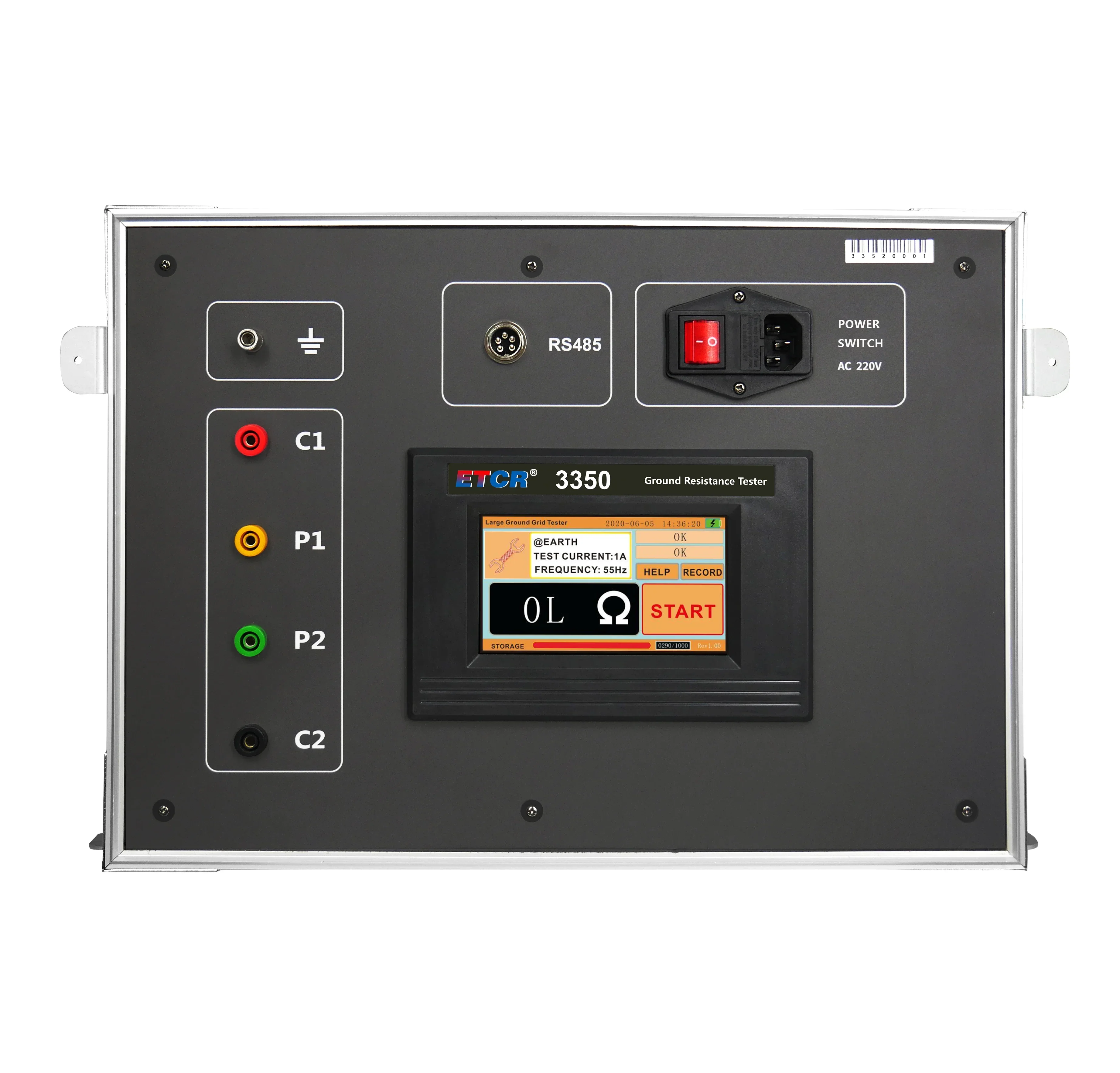 

ETCR3350 Large Grounding Network Earth Resistance On-Line Tester for Grounding Resistance and Soil Resistivity