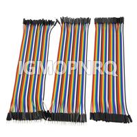 40 / 120pcs 40PIN 20CM Dupont Line Male To + Female  And Jumper Wire Cable For Arduino DIY KIT
