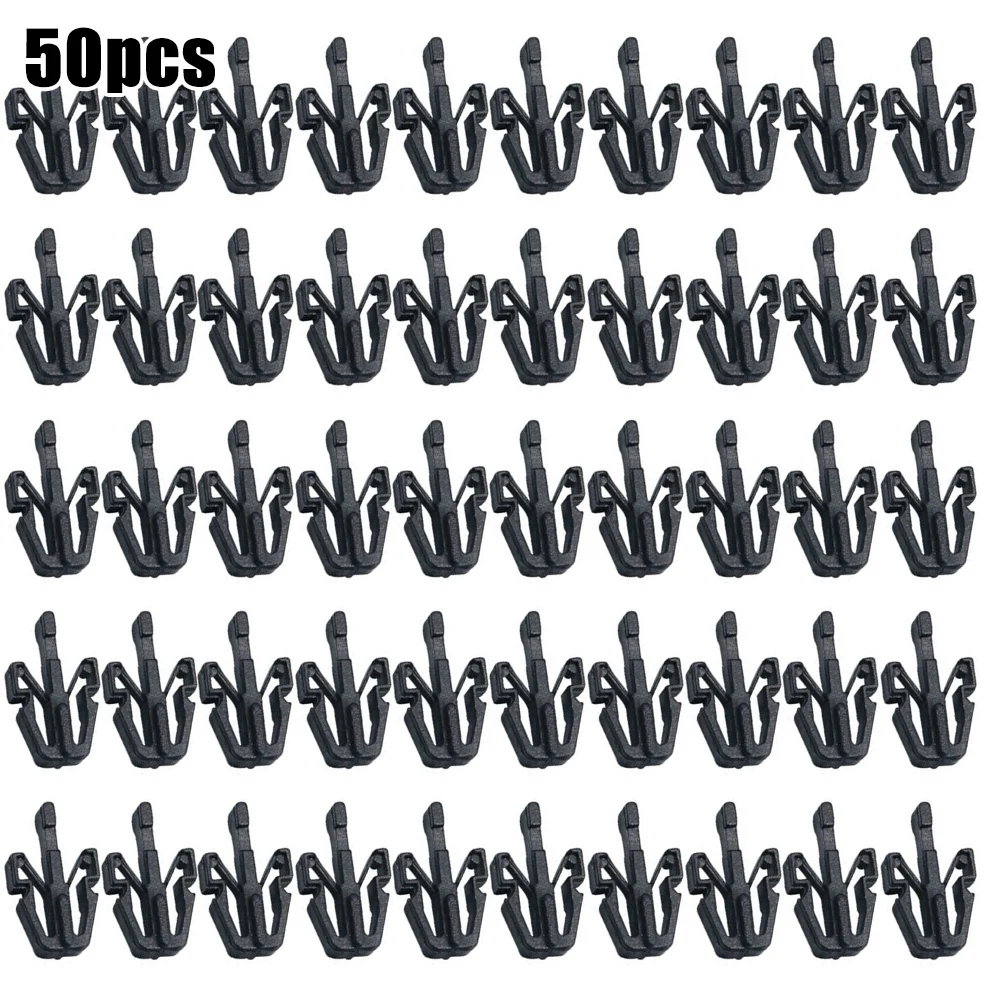 50Pcs Grille Retainer Clip Plastic For Chevy For Colorado For GMC For 2004-2012 Car Bumper Hood Fender Wheel Arch Clips