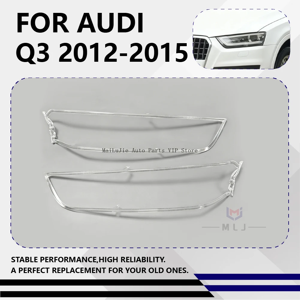 

Suitable for 2012-2015 Audi Q3 Brand new headlight daytime running light tube Acrylic material The quality effect is very good