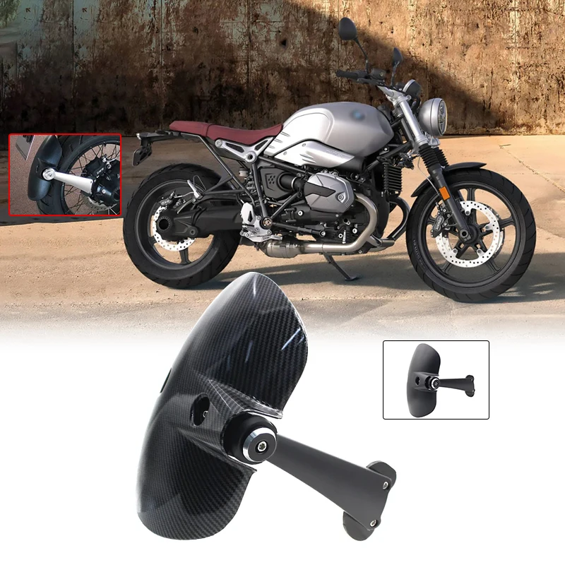 For BMW RNINET R NINE T NINET R9T Pure Racer Urban 2014-2023 Motorcycle Rear Fender Mudguard Mud Splash Guard Cover Wheel Hugger