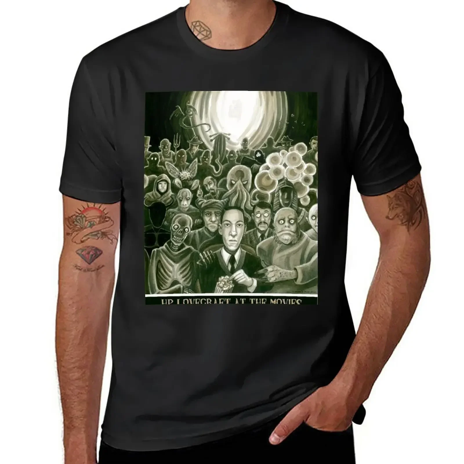 Those Who Don't Believe in Magic  Roald Dahl T-Shirt HP Lovecraft At The Movies T-Shirt graphics Blouse Short sleeve tee t shirt