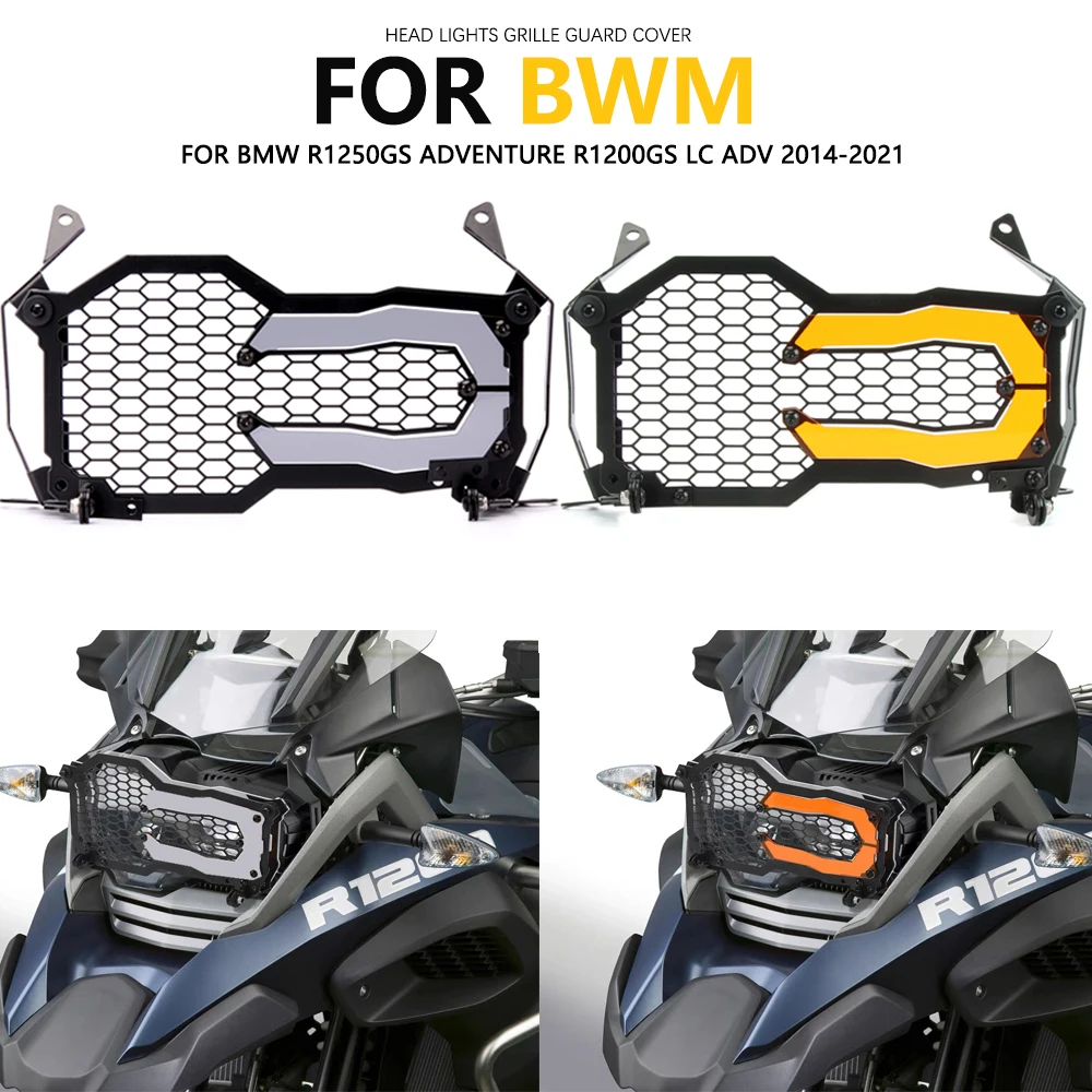 Для BMW R1250GS Приключения R1200GS LC ADV 2014-2021 защита для передней фары мотоцикла