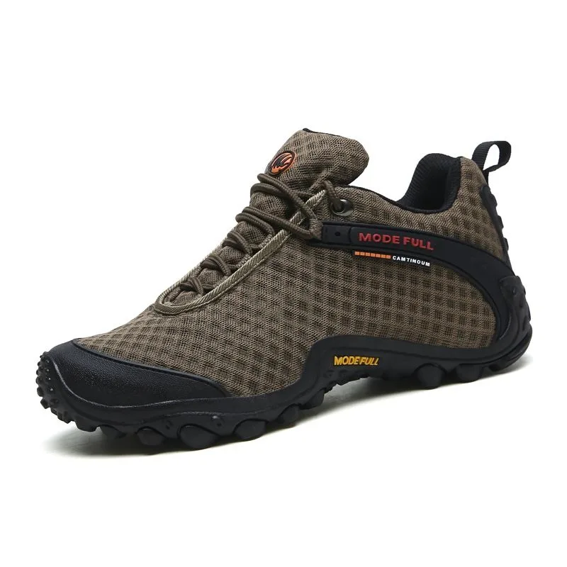 

Classic Brand Comfortable Breath Trekking Sneaker Designer Mid-Top Men Woman Outdoor Hiking Shoe Non-Slip Mountain Climbing Shoe