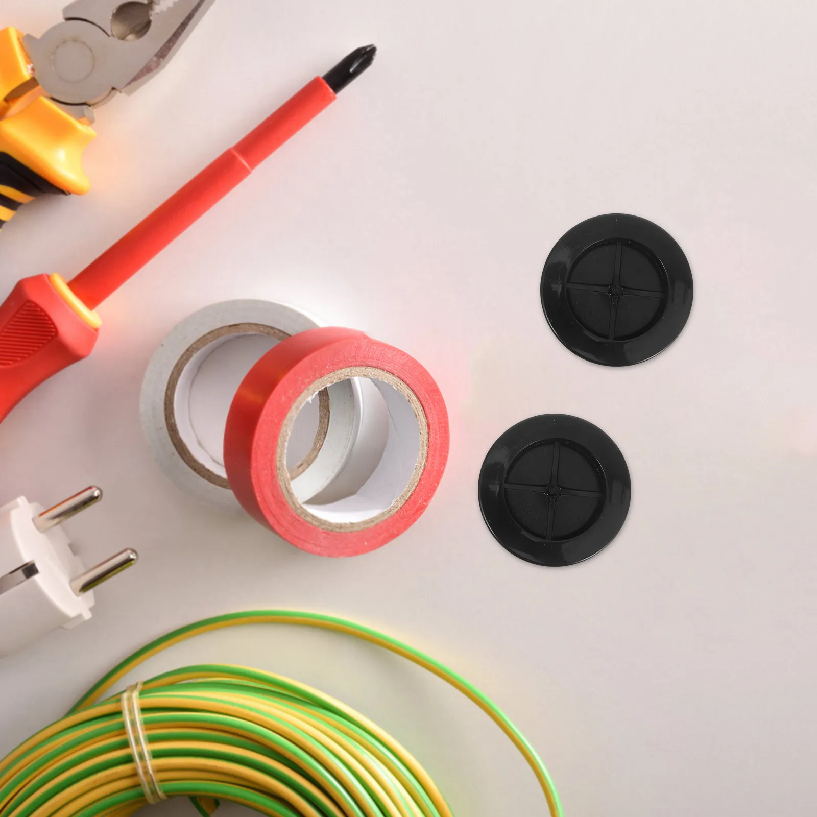 8Pcs Double Sided Rubber Grommet Set Wire Protection Grommet for Car Firewall Electrical Wiring Cable Insulation Gasket Kit Hole