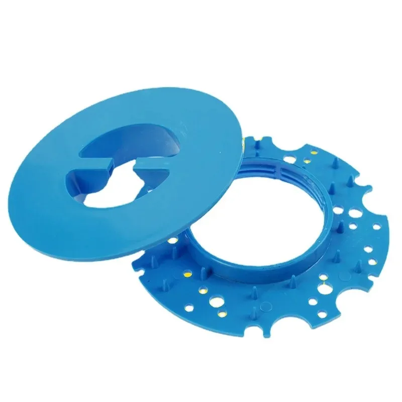 plastic Sweeper brush plate buckle center lock pad holder for Scrubber center locator Sweeper brush plate accessories