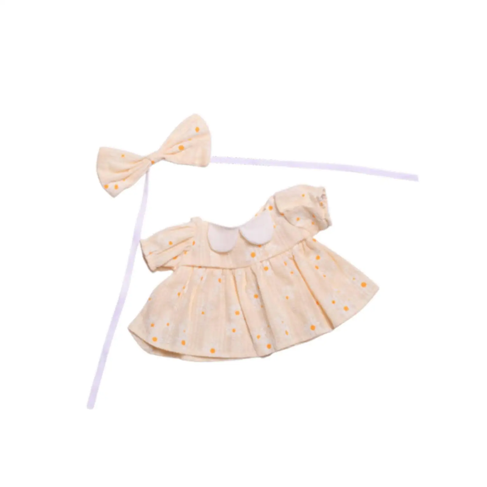 Doll Princess Dress Miniature Clothes Clothes Accessories 38cm Doll Clothes Doll Outfit Set for 38cm Dolls Thanksgiving Gifts