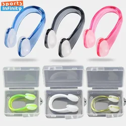 Swimming Nose Clip Professional Waterproof and Anti Slip Silicone Diving Nose Plug Nose Protection Swim Accessories for Adults