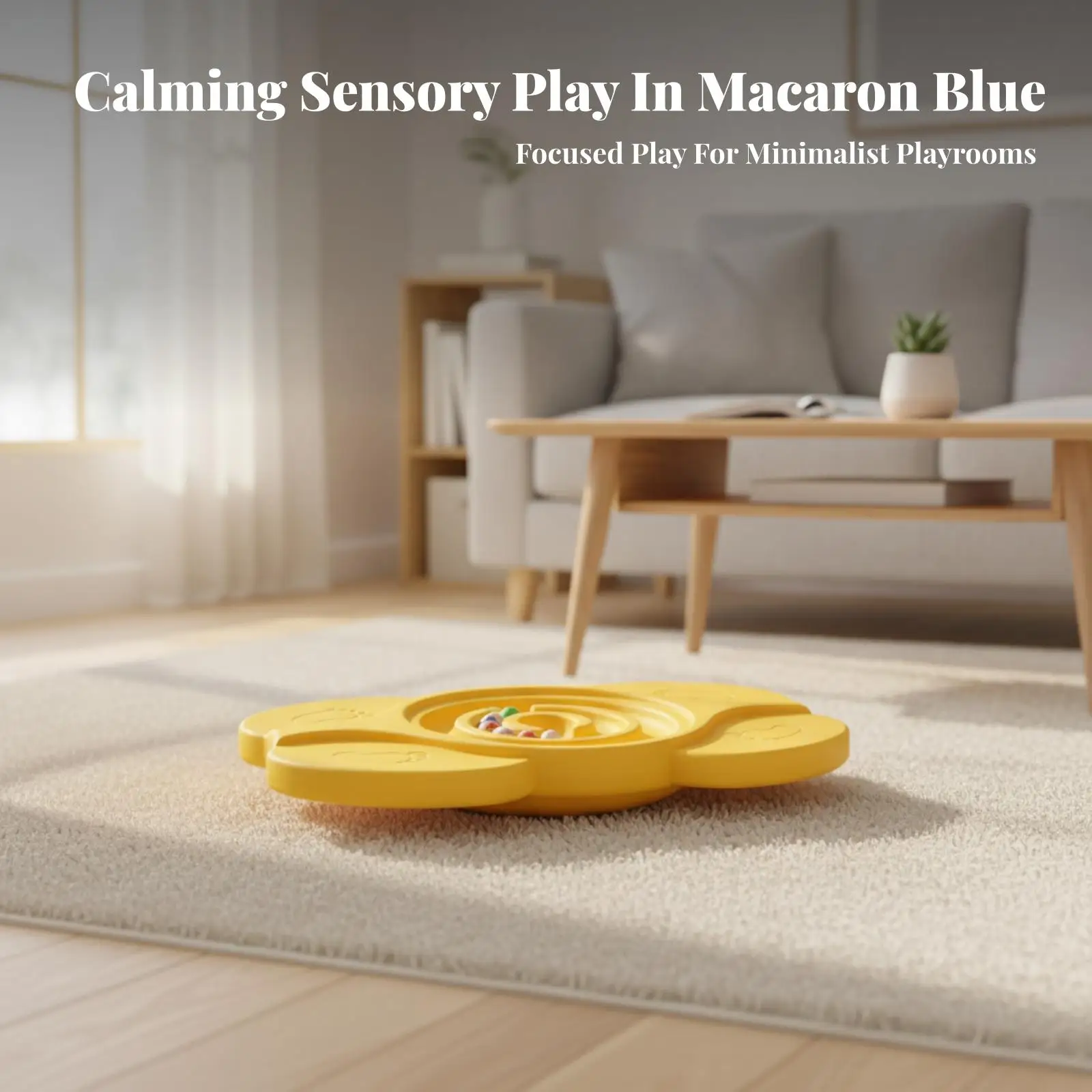 幼児用バランスボード、エンボス加工のフットレスト付き、感覚遊びとバランス運動用具