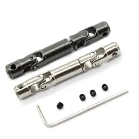 PigRC 2pcs Metal Drive Shaft Upgrade Parts for 1/16 RC Car MN90 MN90K MN91 MN91K MN45 MN45K MN99 MN96 MN99S WPL B14 B14K B16 B16