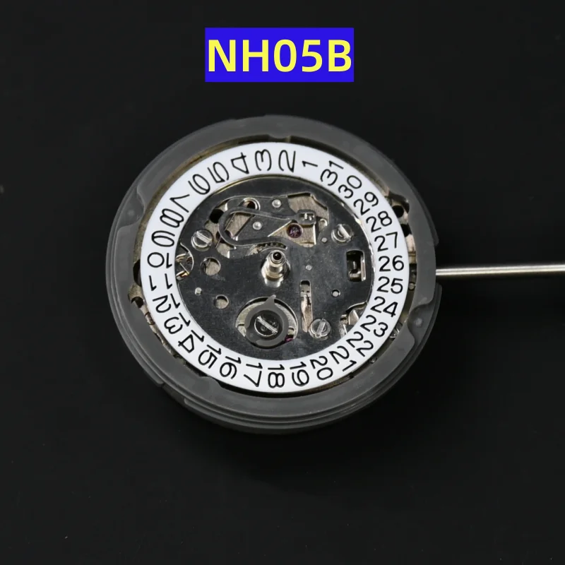 Mechanical Movement NH05-B, DIY Watch Assembly, Repair Parts, High-Quality Movement