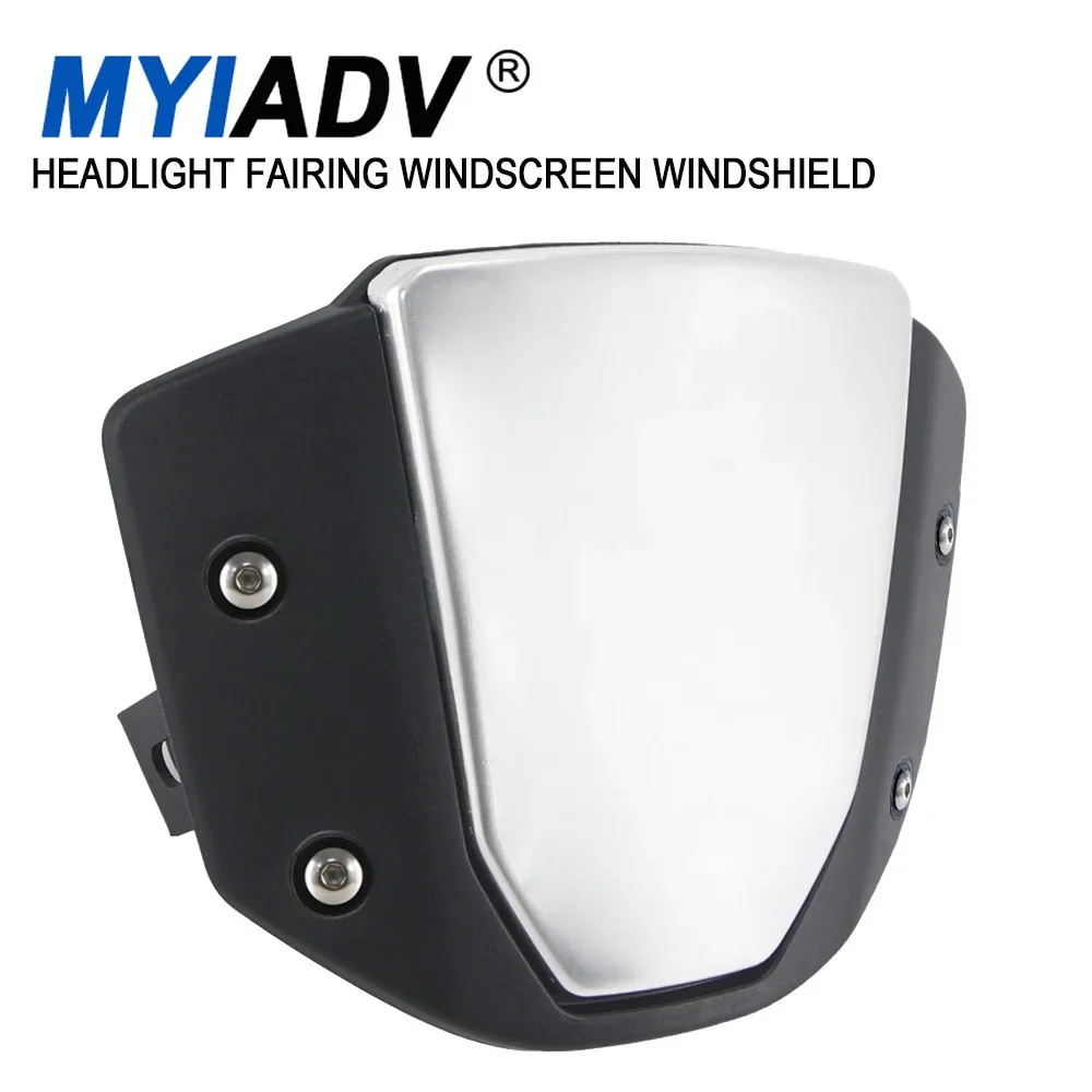 Motorcycle Windshield Windscreen Sport Wind Deflector Visor Screen With Bracket For Honda CB650R 2019-2023 CB1000R 2018-2020