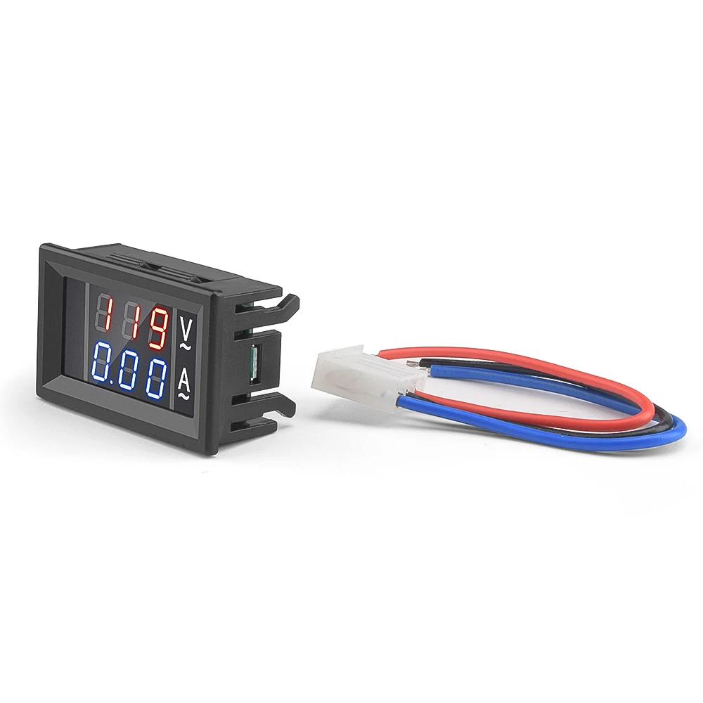 DC120V Current Voltmeter 10A 50A 100A Three-wire Digital Voltmeter Ammeter