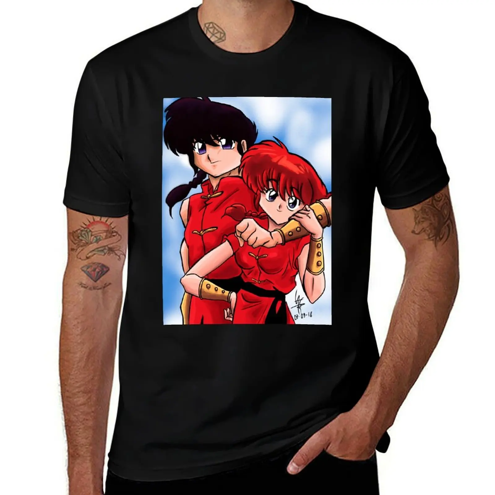Ranma 1/2 T-Shirt Lightweight Running T-Shirt