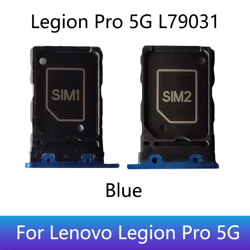 Repair Original For Lenovo Legion Pro L79031 SIM Card Holder Tray Slot Spare Reader Adapter Replacement Parts