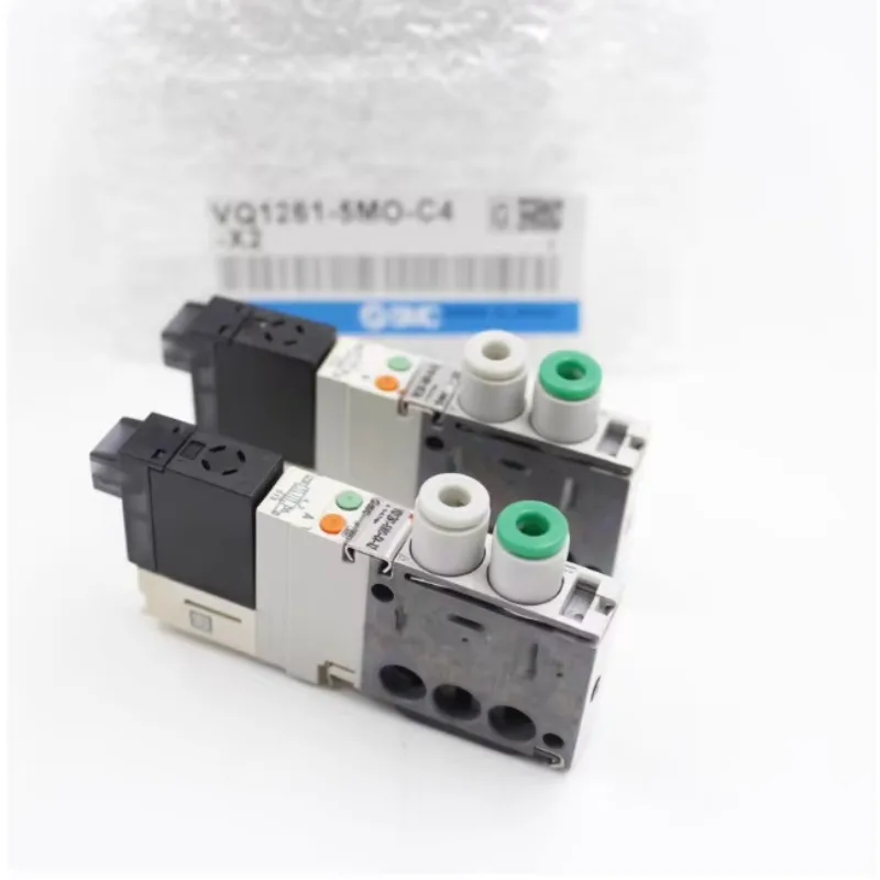 วาล์วโซลินอยด์นิวเมติกแท้จาก SMC รุ่น VQ1161-5MO-C4/C3/C6-B-X2 และ VQ1261-5MO-C6/C4/C3-B-X2