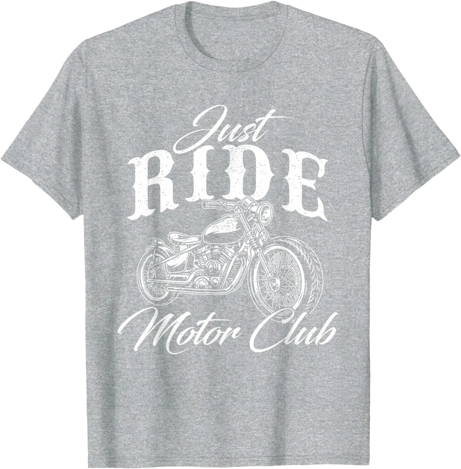 Just Ride Motor Club - Biker Motorcycle Rider T-Shirt