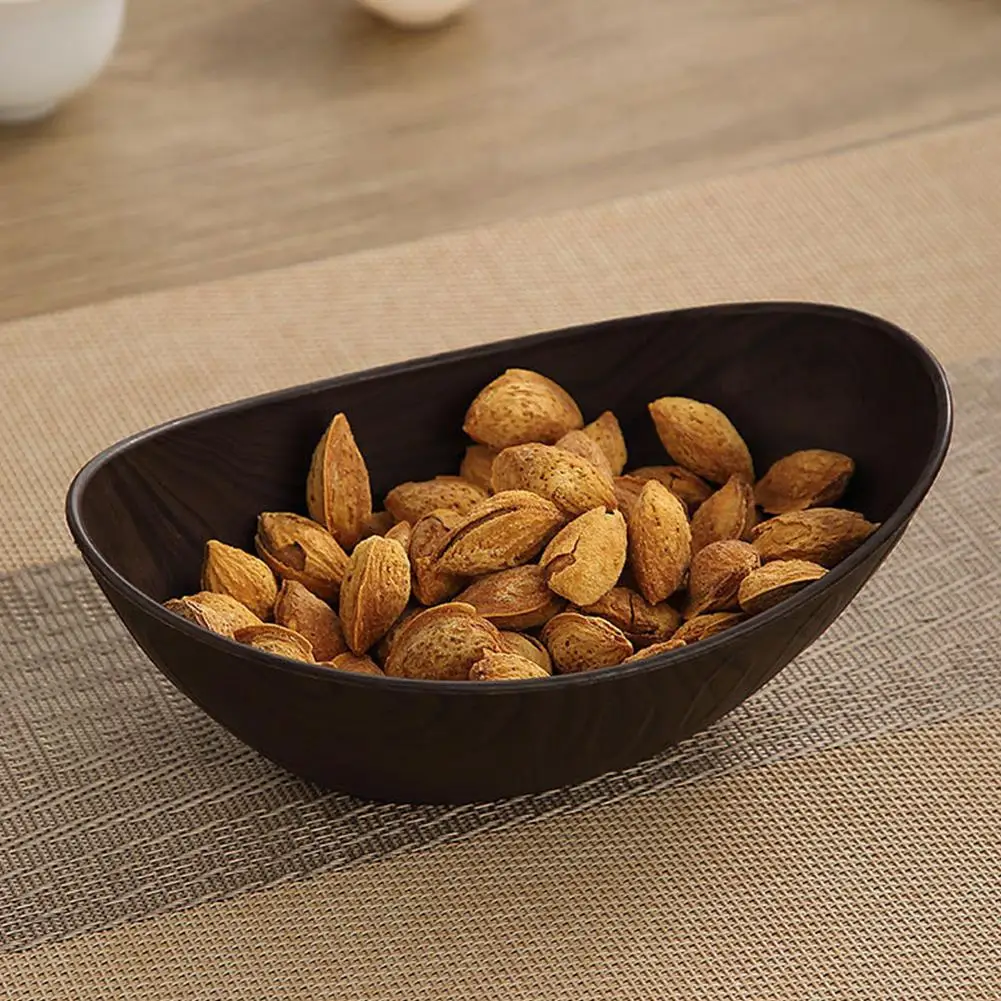 Kreative Obstplatte mit Holzmaserung, Desserttablett, Snack- und Obstplatte, wiederverwendbare Haushaltsplatte für die Küche ﻿ – Detail 17