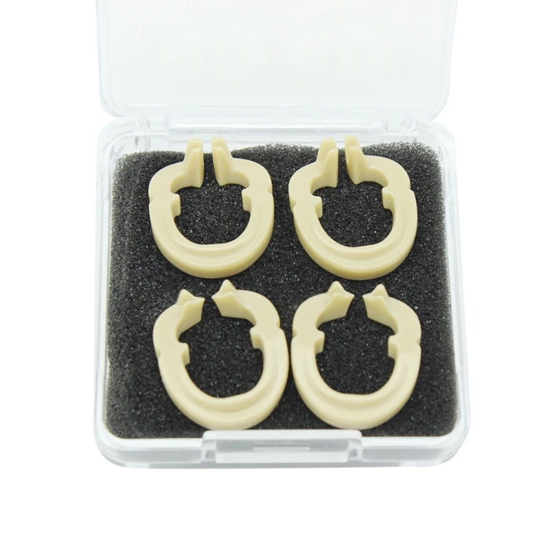 4PCS/Set Dental Resin Clamping Ring Separator Ring  Sectional Contoured Matrices Holder Fixed Clamp Autoclavable