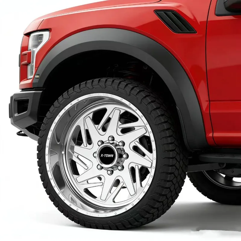 26 Style OEM 20 21 22 23 24 Inch Forged Wheel 22x12 24x14 Customized 8x180 6x139.7 8x170 6x135 8x165.1 8x6.5 Forged Truck Wheels