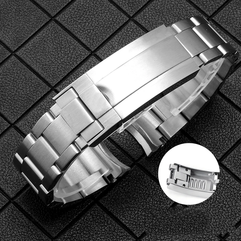 

Fine-Tuning Pull Button Strap for Rolex Submariner Black Green Water Ghost Rust Prevention Stainless Steel Accessories 20mm 21mm