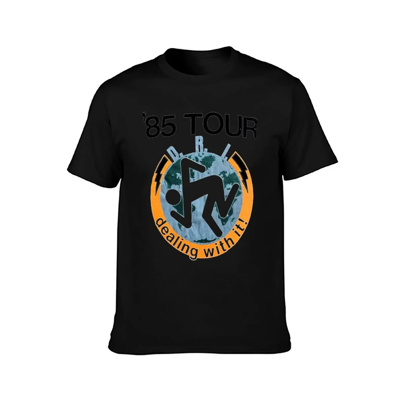 DRI - D.R.I - Dirty Rotten Imbeciles - 85 Tour T-Shirt Summer Casual Cotton Tee Oversized Streetwear Tops Unisex Men Women