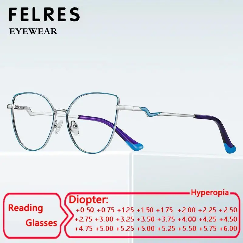 

FELRES Myopia Prescription Glasses Hyperopia Reading Glasses Anti Blue Light Computer Glasses Optical Eyeglasses Frame Women New