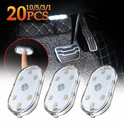 1-20PCS Skateboard Lights Longboard Fluorescent LED Flash Night Glowing USB Rechargable Scooter Board Underglow Lamp Decors